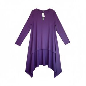 Zanzea Elegant Long Sleeve High Low Top